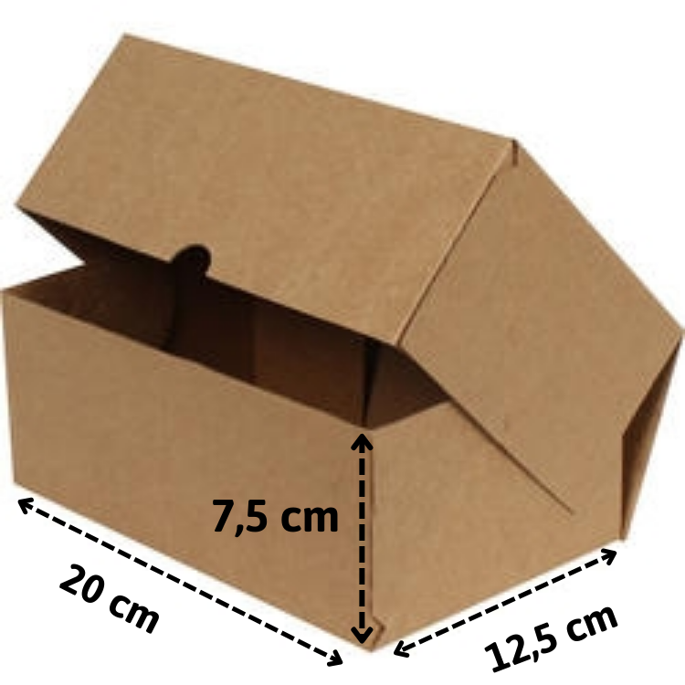 E-Ticaret Kargo Kutusu - 20×12.5×7.5 (Yapıştırma)